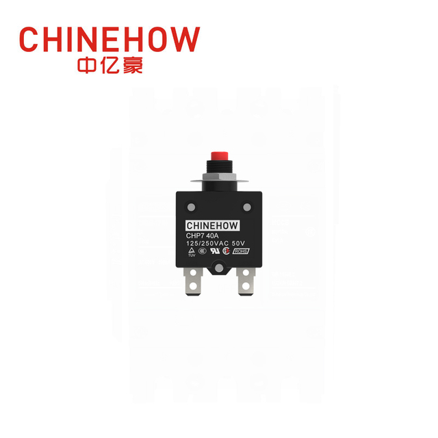 CHP7-D กดเพื่อรีเซ็ตเบรกเกอร์วงจร