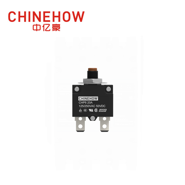 CHP6-C2 ประเภท Push To Reset Circuit Breaker