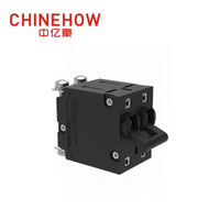 CVP-BM Hudraulic Magnetic Circuit Breaker Long Handle Per Pole Actuator with M4 Screw Bus 2P 