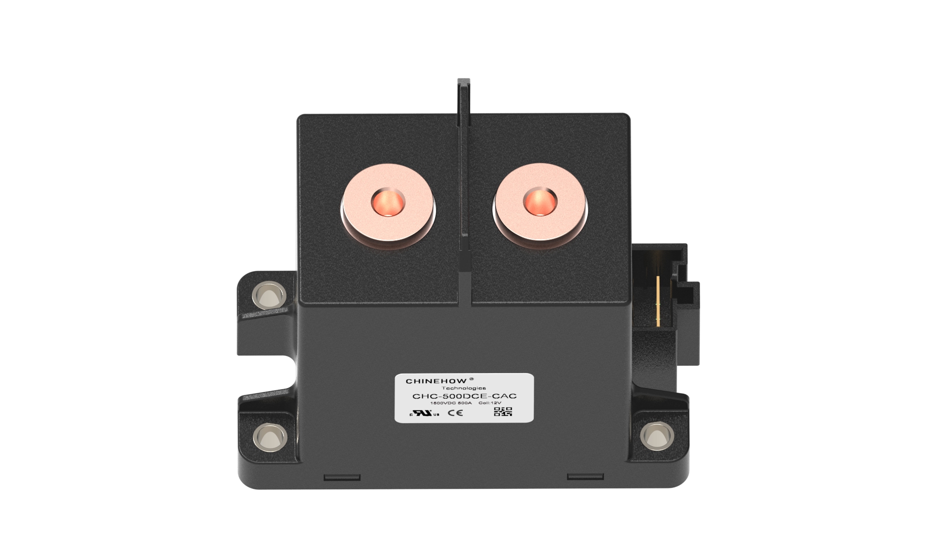 CHC-500 Electrical HV 24V 48V DC Contontor 500A แรงดันสูง 1500VDC DC รีเลย์สำหรับยานพาหนะไฟฟ้า