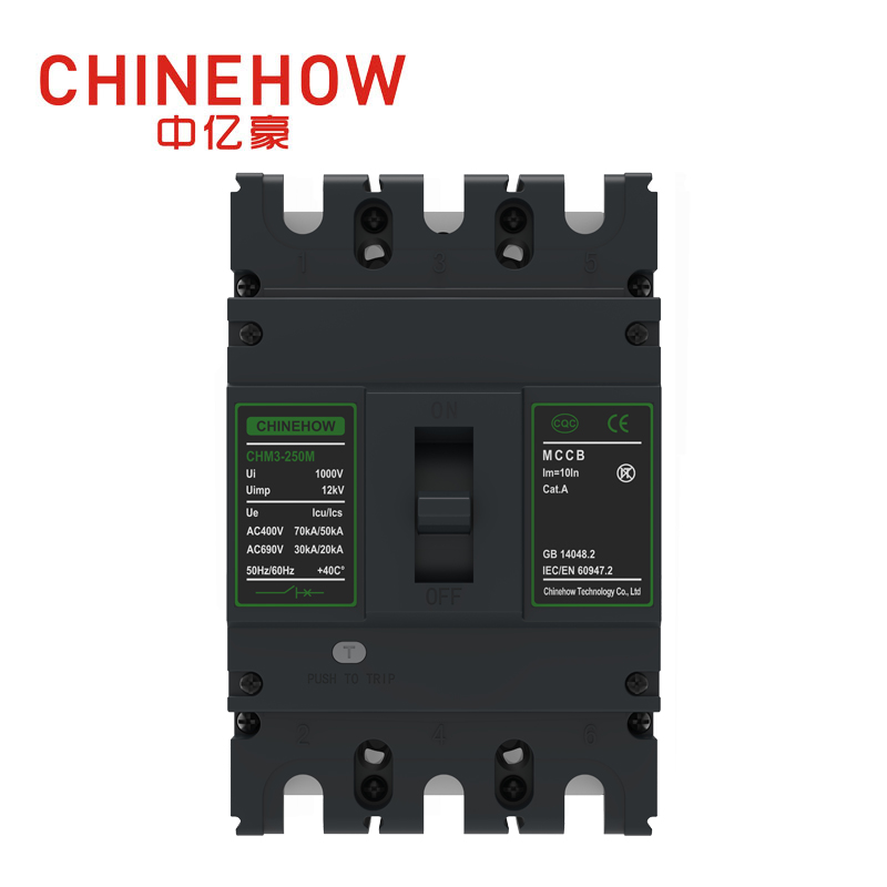 CHM3-250M/3 ตัวตัดวงจรกรณีแม่พิมพ์