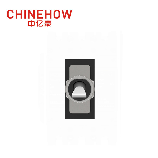 CVP-SM Hudraulic Magnetic Circuit Breaker Paddle Actuator พร้อมแท็บ (QC250) 1P สีดำ