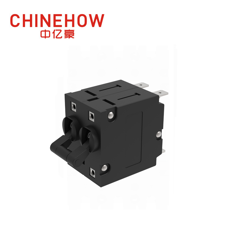 CVP-BM Hudraulic Magnetic Circuit Breaker Long Handle Per Pole Actuator with Tab(QC250) 2P 