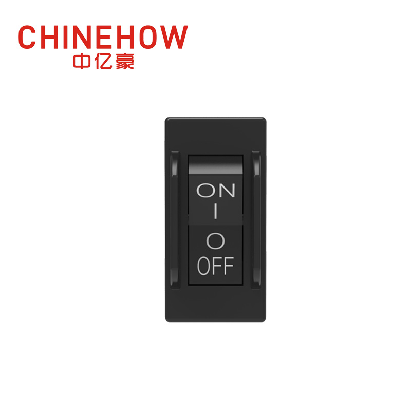 CVP-SM Hudraulic Magnetic Circuit Breaker Angle Rocker พร้อม Guard Actuator พร้อม M4 Screw Bus 1P Black Auxiliary Switch