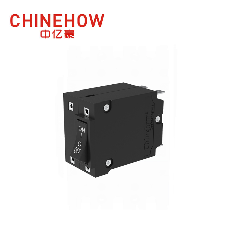 CVP-BM Hudraulic Magnetic Circuit Breaker Angle Rocker Actuator พร้อมแท็บ (QC250) 2P 