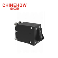 CVP-BM Hudraulic Magnetic Circuit Breaker Angle Rocker พร้อม Guard Actuator พร้อม M4 Screw Bus 2P 