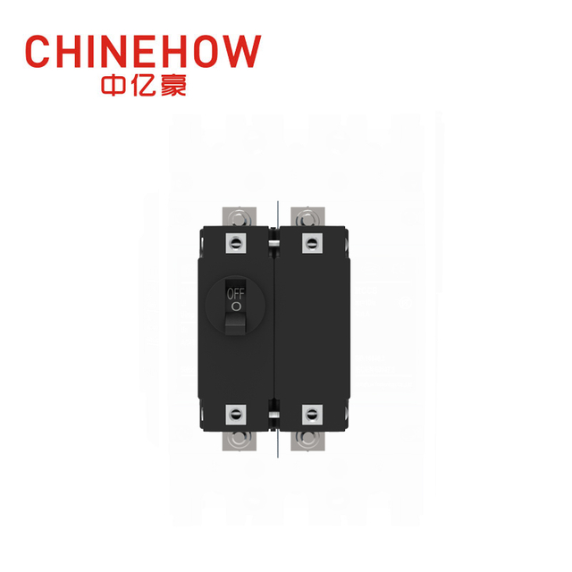 CVP-TH Hudraulic Magnetic Circuit Breaker แอคชูเอเตอร์ด้ามสั้นพร้อมสกรู M5 งอ 90° 2P 
