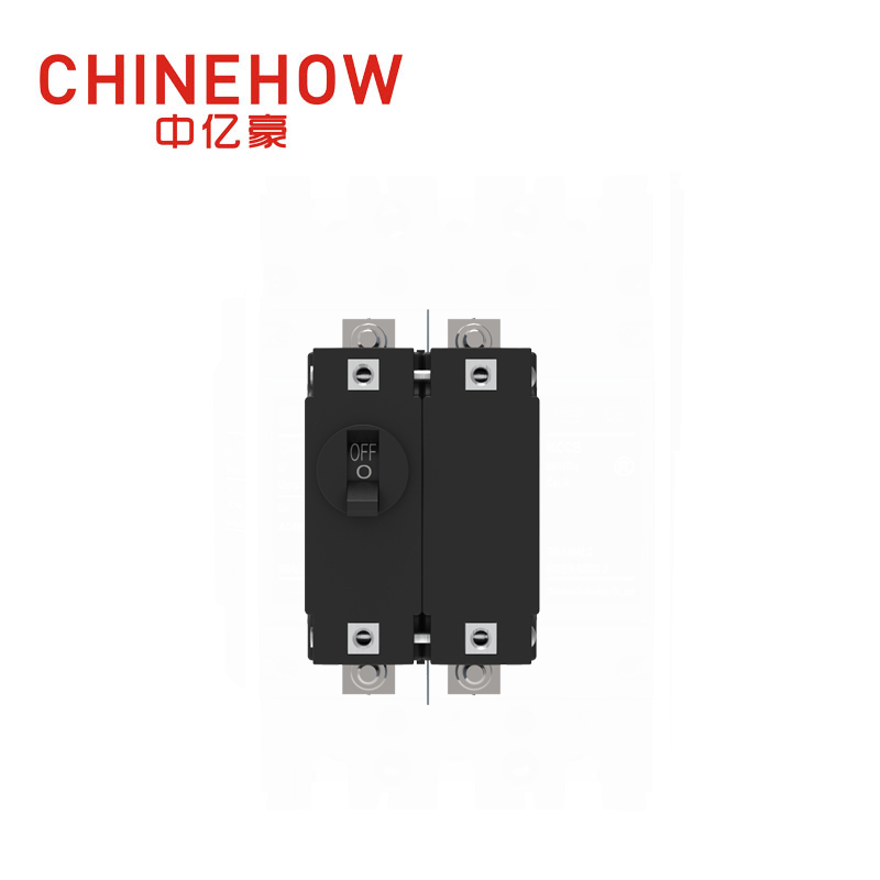 CVP-TH Hudraulic Magnetic Circuit Breaker แอคชูเอเตอร์ด้ามสั้นพร้อมสกรู M5 งอ 90° 2P 