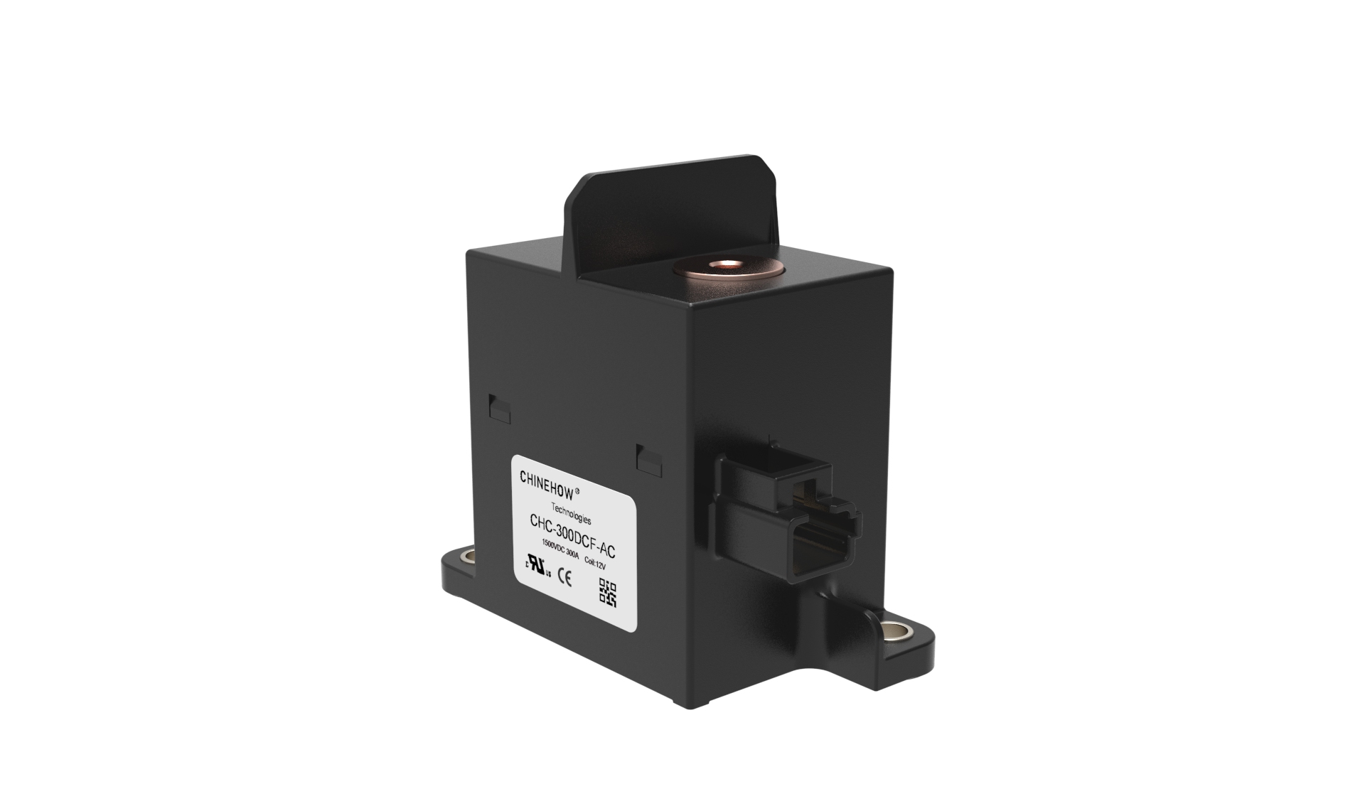 CHC300 Coil 2V 24V 48V 300A แรงดันสูง 1000V 1500VDC DC คอนแทคเตอร์ DC รีเลย์สำหรับรถบรรทุกแบตเตอรี่รถยนต์ไฟฟ้า