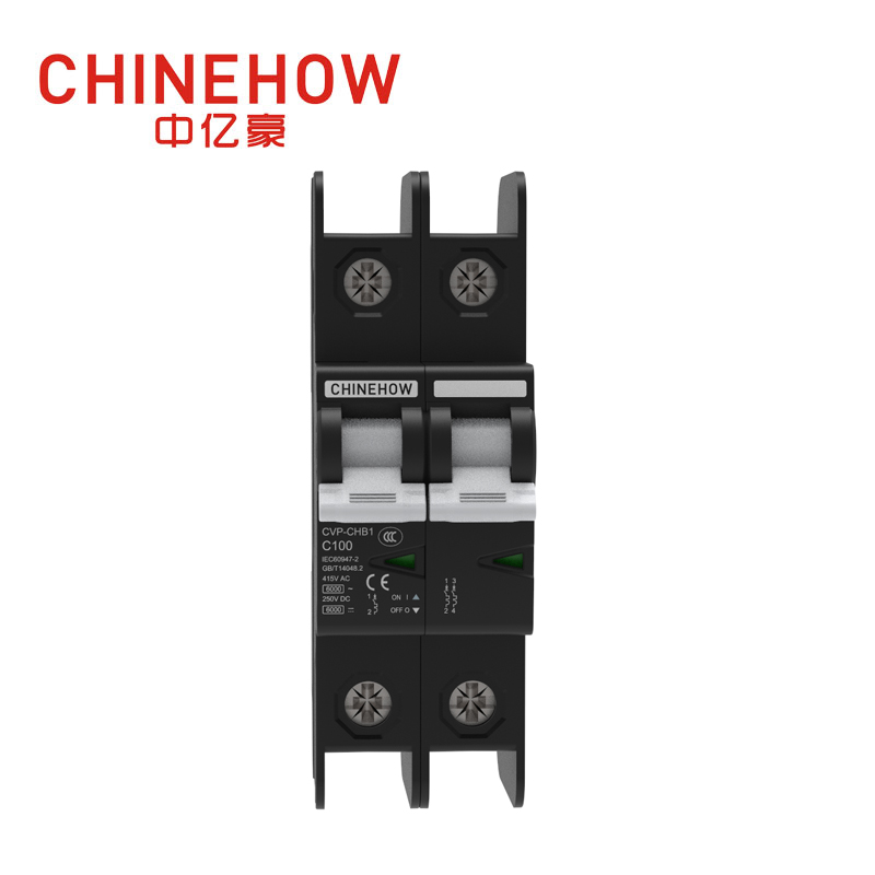 CVP-CHB1 ซีรี่ส์ 2P Black Miniature Circuit Breaker