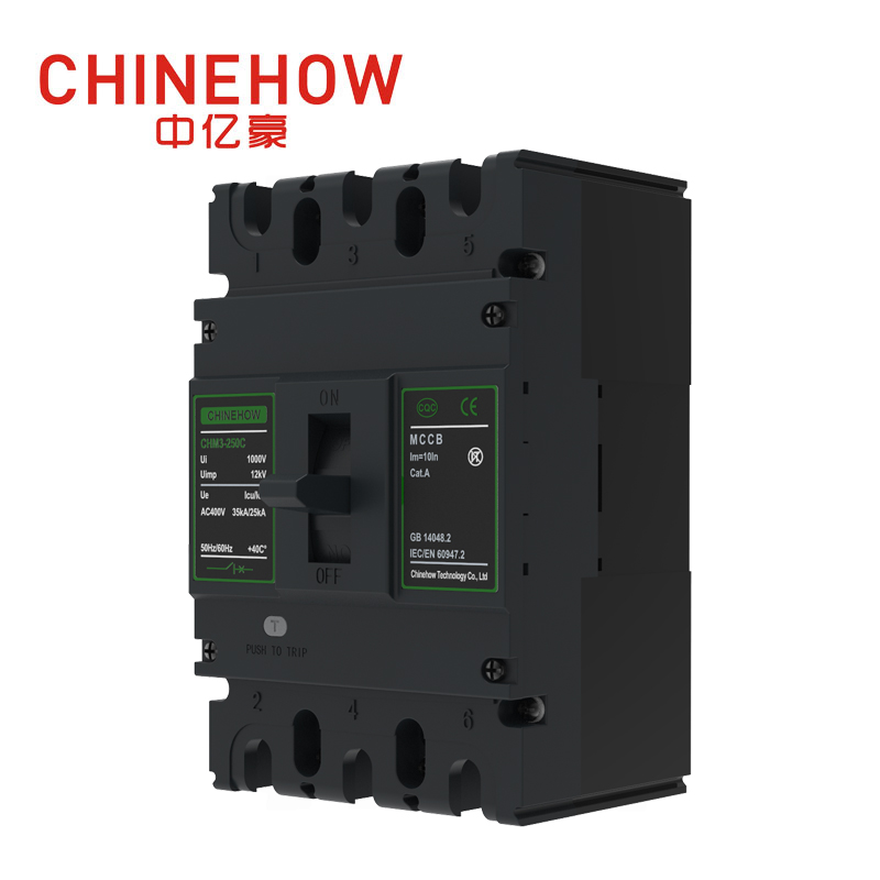 CHM3-250C/3 ตัวตัดวงจรกรณีแม่พิมพ์