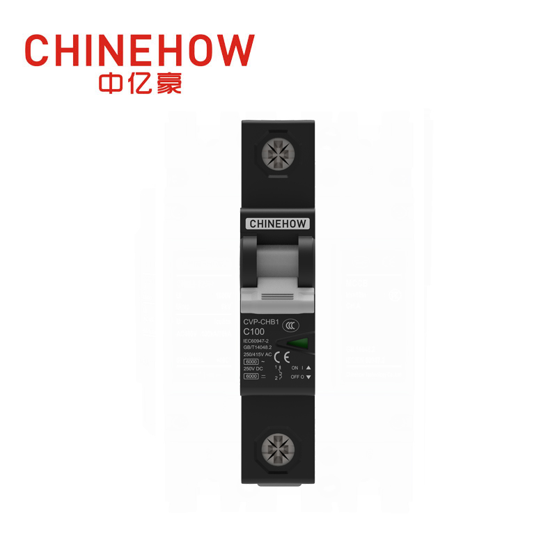 CVP-CHB1 ซีรี่ส์ IEC 1P Black Miniature Circuit Breaker