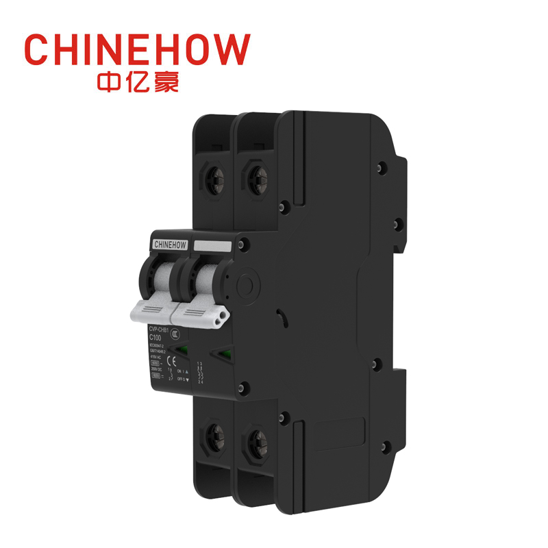 CVP-CHB1 ซีรี่ส์ 2P Black Miniature Circuit Breaker