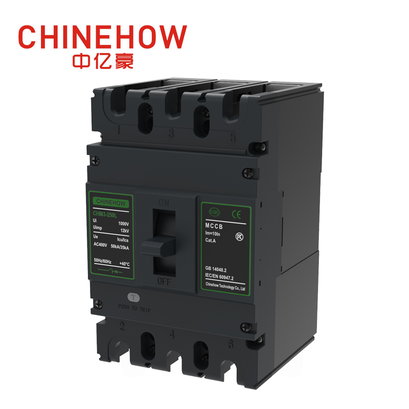 CHM3-250L/3 ตัวตัดวงจรกรณีแม่พิมพ์