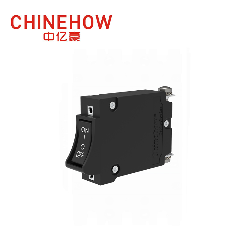 CVP-BM Hudraulic Magnetic Circuit Breaker Angle Rocker พร้อม Guard Actuator พร้อม M4 Screw Bus 1P 