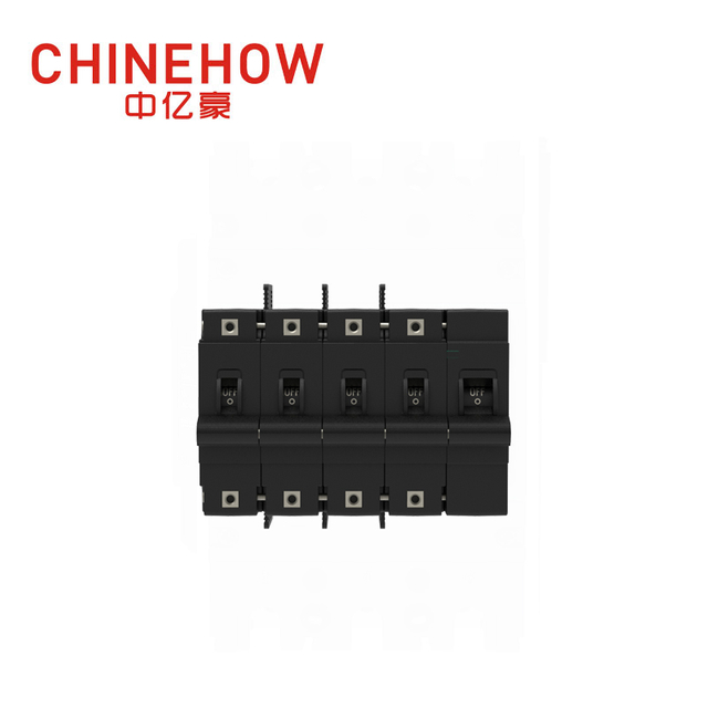 CVP-FR ไฮดรอลิแมกเนติกเบรกเกอร์แอคชูเอเตอร์ด้ามยาวพร้อมสกรู M5 และแผงกั้นขั้ว 4P + รีโมทคอนโทรล 