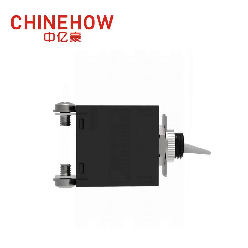 CVP-SM Hudraulic Magnetic Circuit Breaker Paddle Actuator พร้อม M4 Screw Bus 1P สีดำ