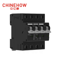 CVP-CHB1 ซีรี่ส์ IEC 4P Black Mini Miniature Circuit Breaker