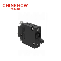 CVP-BM Hudraulic Magnetic Circuit Breaker Long Handle Actuator with M4 Screw Bus Auxiliary Switch 1P