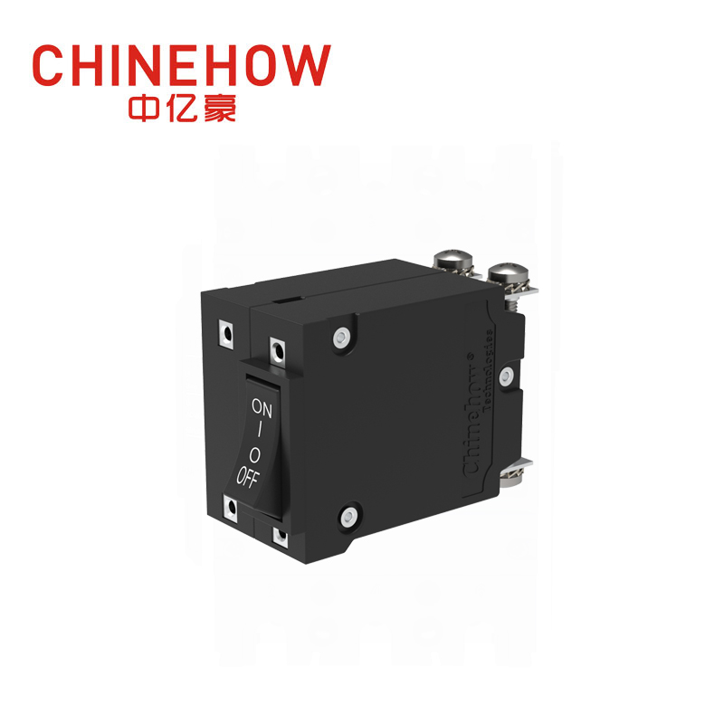 CVP-BM Hudraulic Magnetic Circuit Breaker Angle Rocker Actuator พร้อม M4 Screw Bus 2P