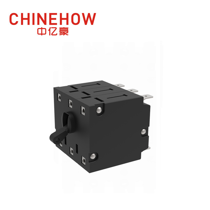 CVP-BM Hudraulic Magnetic Circuit Breaker Long Handle Per Pole Actuator with Tab(QC250) 3P 