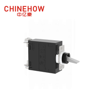 CVP-SM Hudraulic Magnetic Circuit Breaker Paddle Actuator พร้อม M4 Screw Bus 1P สีดำ