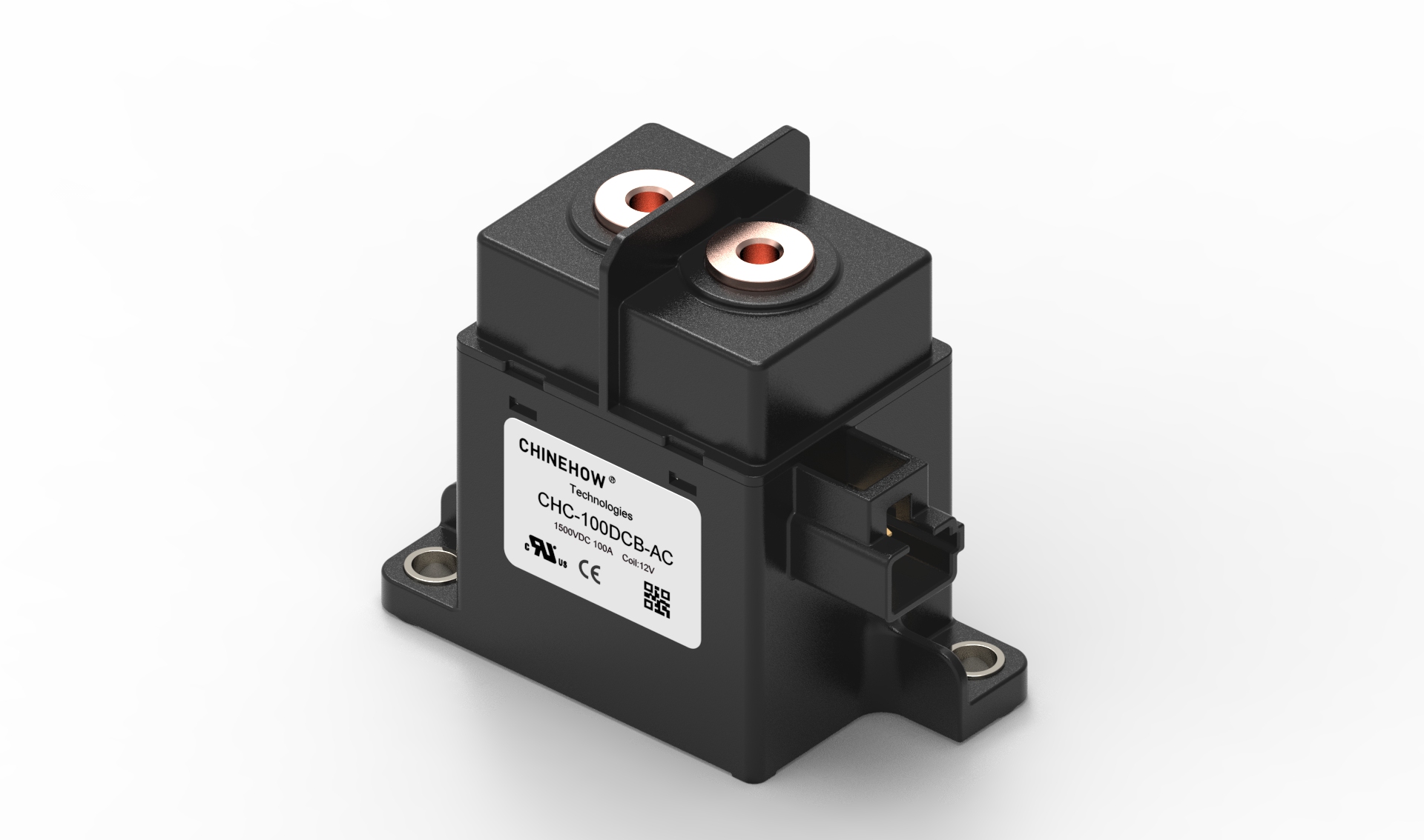 100A แรงดันสูงคอนแทคเตอร์ 1500VDC รีเลย์ปิดผนึกเซรามิก