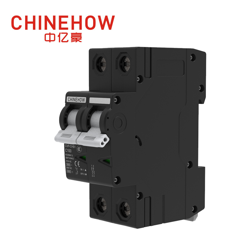 CVP-CHB1 ซีรี่ส์ IEC 2P Black Miniature Circuit Breaker