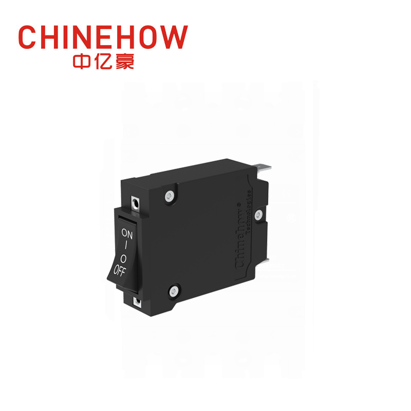 CVP-BM Hudraulic Magnetic Circuit Breaker Angle Rocker Actuator พร้อมแท็บ (QC250) 1P 