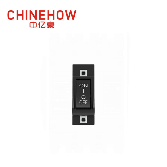 CVP-BM Hudraulic Magnetic Circuit Breaker Angle Rocker พร้อม Guard Actuator พร้อมแท็บ (QC250) 1P 